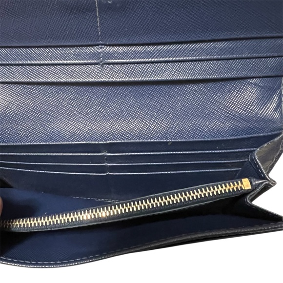 Prada Saffiano Leather Continental Wallet - Picture 5 of 7